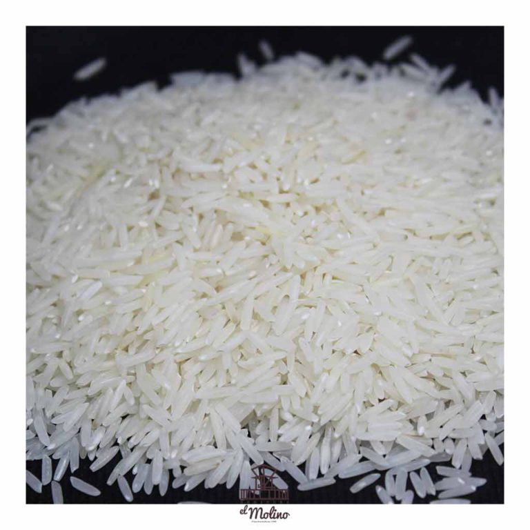 Grano de Arroz Basmati Blanco Ecológico Harinera El Molino
