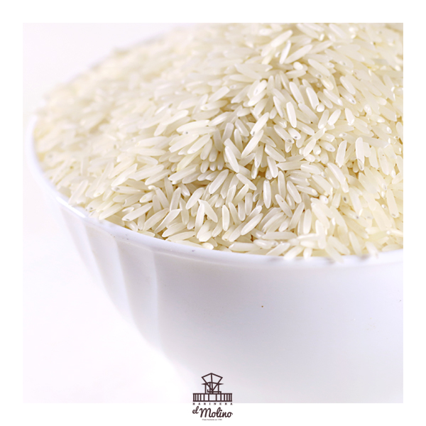 Grano de Arroz Basmati Blanco Ecológico Harinera El Molino