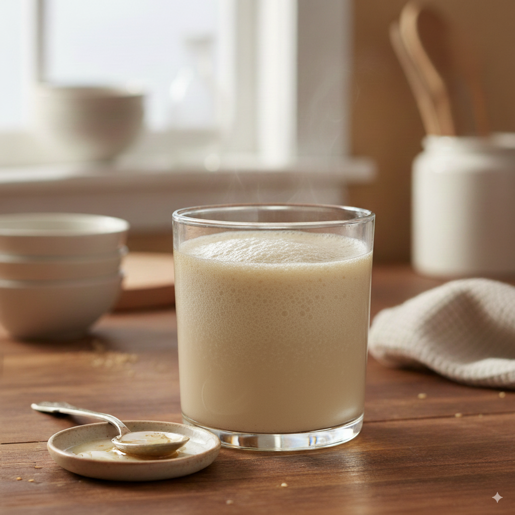Levadura emulsionada preparada para usar en la receta