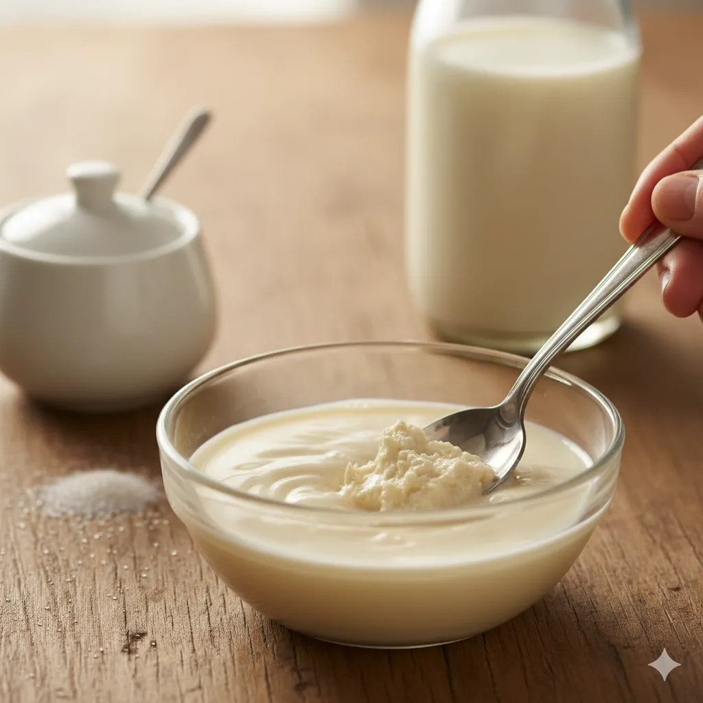 Primer paso para preparar el Roscón de Reyes