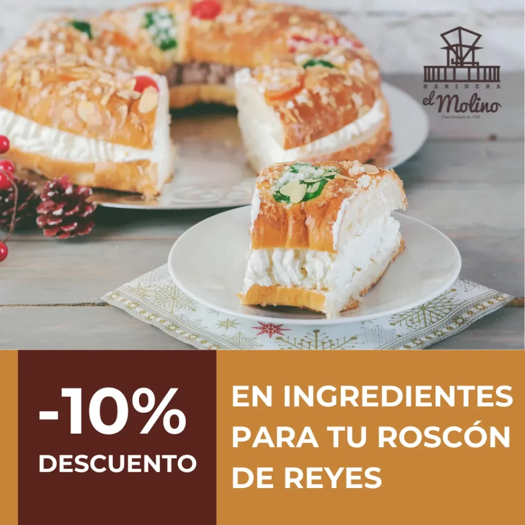 roscon de reyes harinera el molino