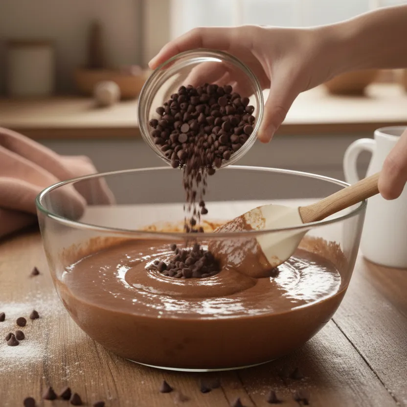 Paso 6 de la receta de Tarta de Chocolate